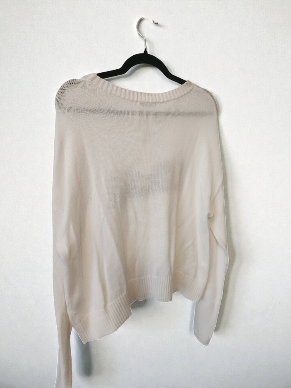 ✨ Z Supply LOCAL Sweater Large NWT Cream Lightweight Graphic ✨ - Picture 9 of 11